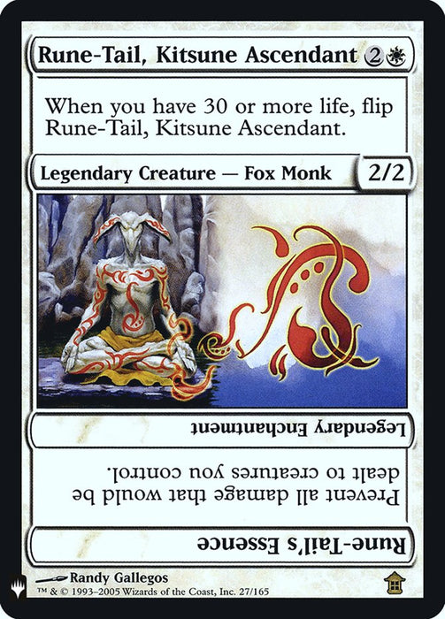 Rune-Tail, Kitsune Ascendant // Rune-Tail's Essence (Foil)