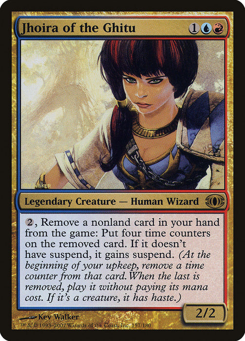 Jhoira of the Ghitu  (Foil)