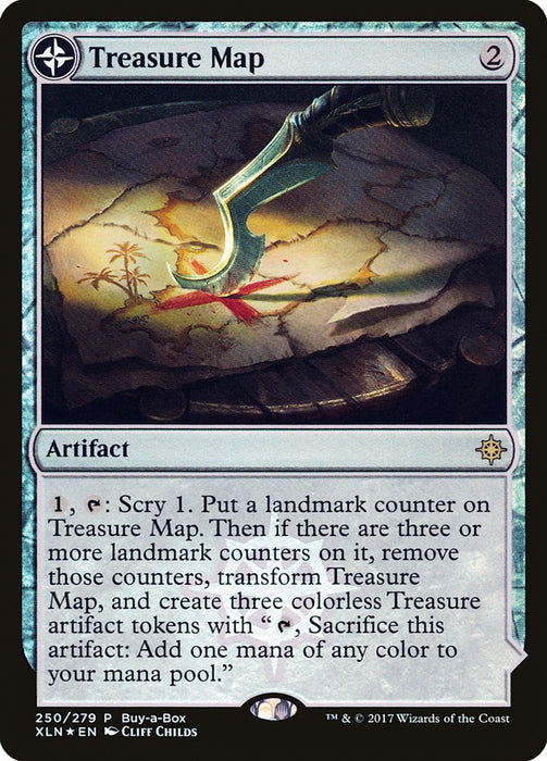 Treasure Map // Treasure Cove  - Compasslanddfc (Foil)