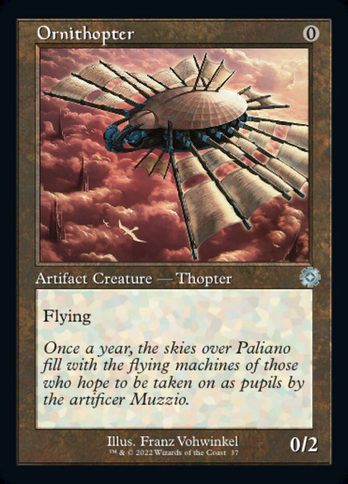 Ornithopter - Retro Frame (Foil)