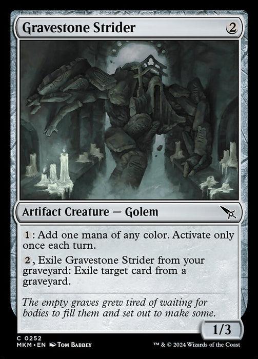 Gravestone Strider (Foil)
