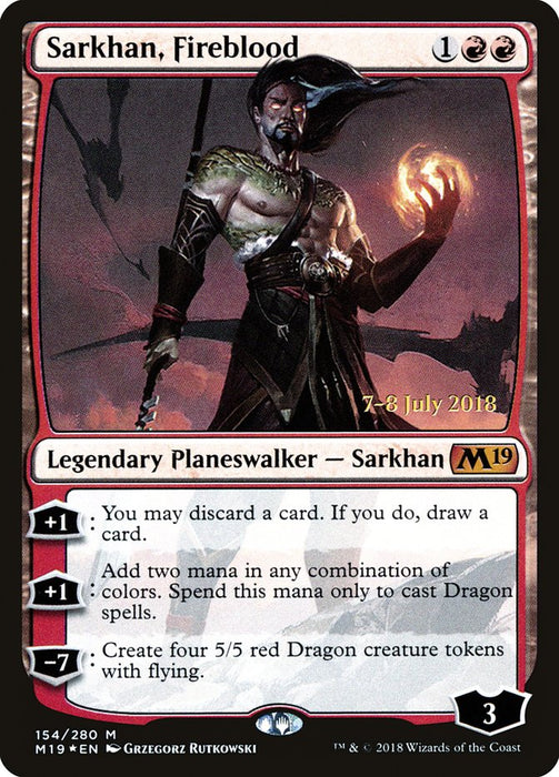 Sarkhan, Fireblood  (Foil)