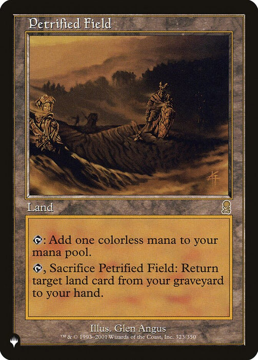 Petrified Field - Retro Frame