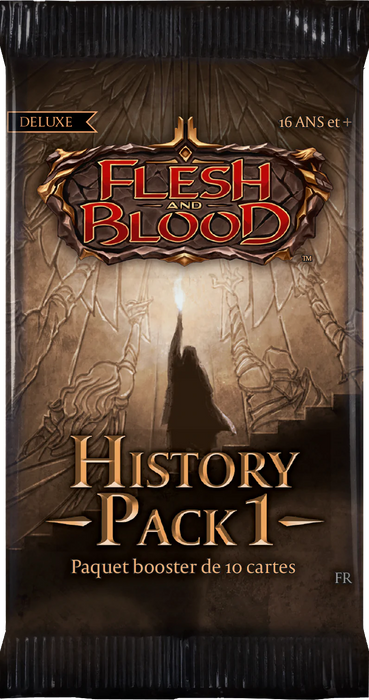 !Booster Pack - Flesh and Blood History Pack 1 Black Label FRANÇAIS