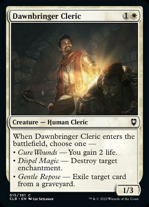 Dawnbringer Cleric  (Foil)