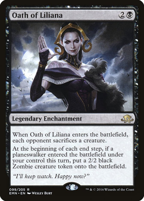 Oath of Liliana  (Foil)