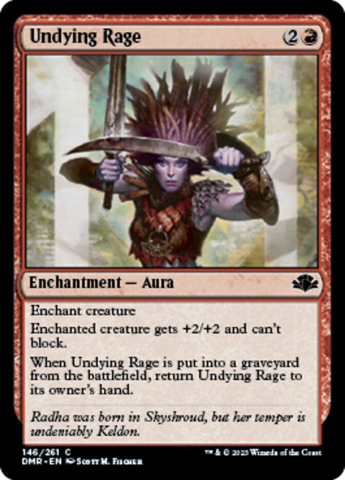 Undying Rage (Foil)