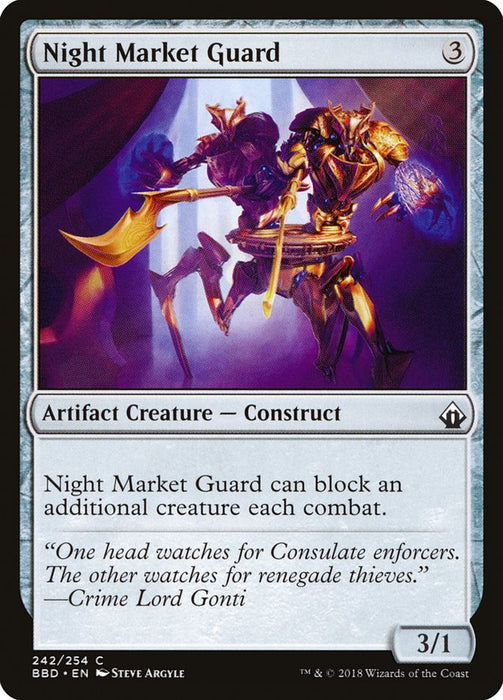 Night Market Guard  (Foil)