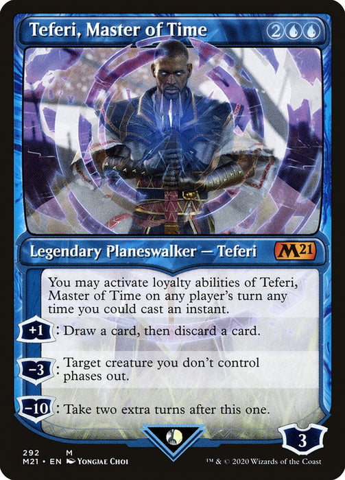 Teferi, Master of Time  - Showcase (Foil)