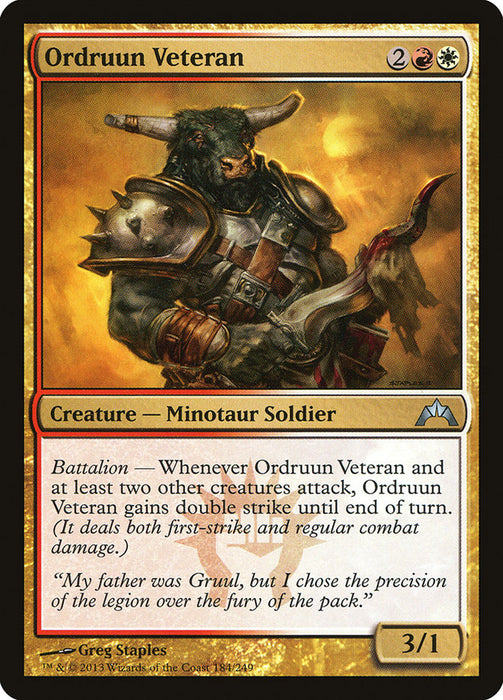 Ordruun Veteran  (Foil)