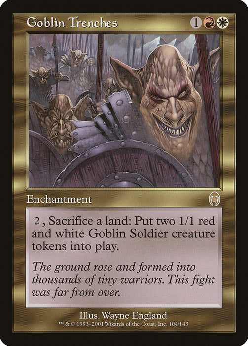 Goblin Trenches  (Foil)