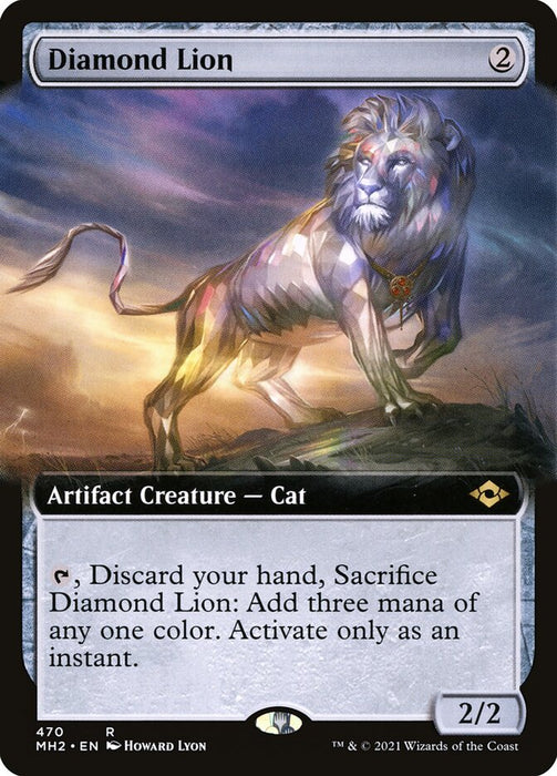 Diamond Lion  - Extended Art (Foil)