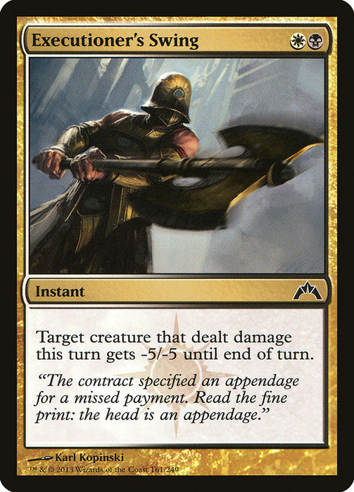 Executioner's Swing  (Foil)
