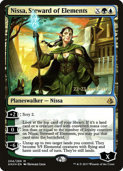 Nissa, Steward of Elements  (Foil)
