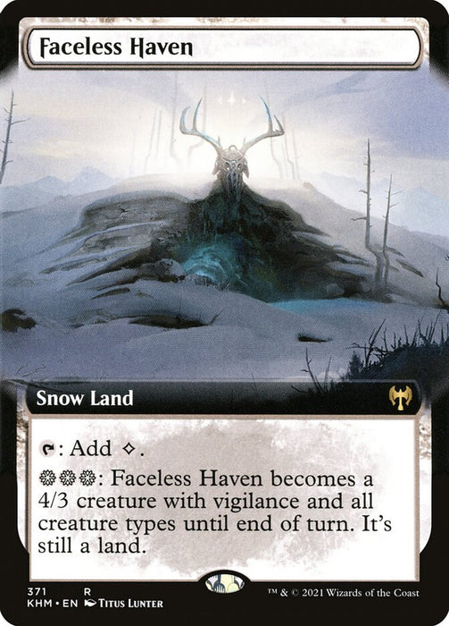 Faceless Haven  - Extended Art (Foil)