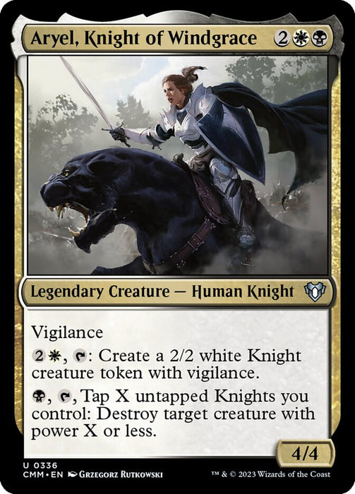 Aryel, Knight of Windgrace - Legendary