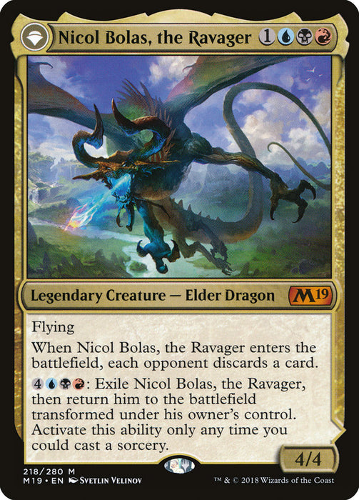 Nicol Bolas, the Ravager - Originpwdfc - Legendary