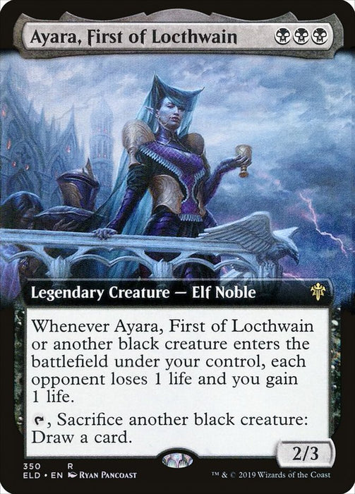 Ayara, First of Locthwain  - Legendary - Extended Art (Foil)