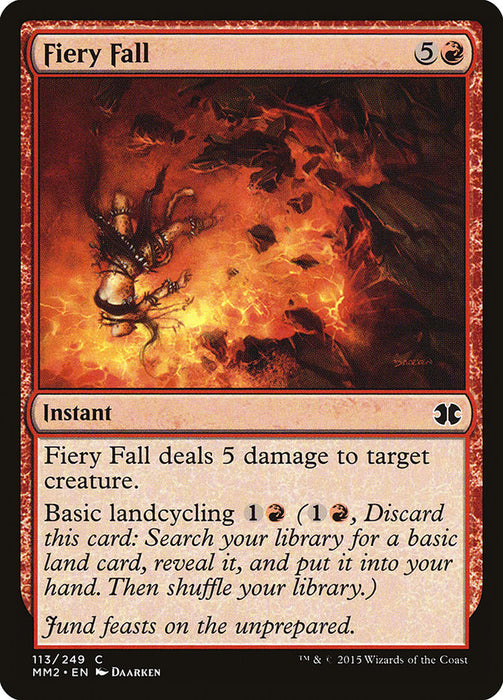 Fiery Fall  (Foil)