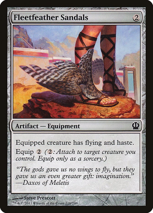 Fleetfeather Sandals  (Foil)