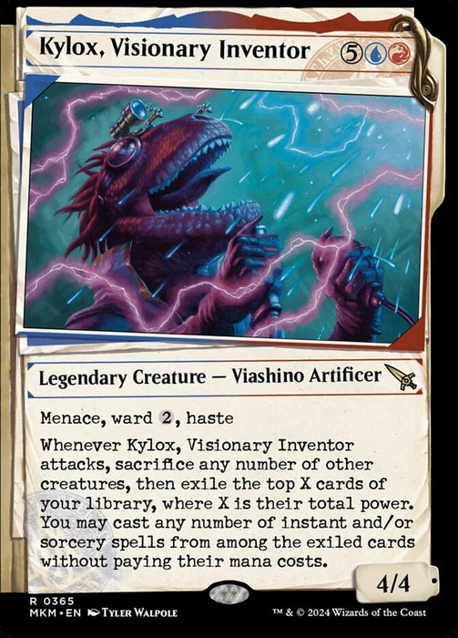 Kylox, Visionary Inventor - Showcase- Legendary (Foil)