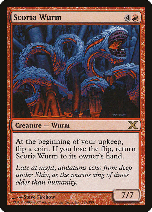 Scoria Wurm