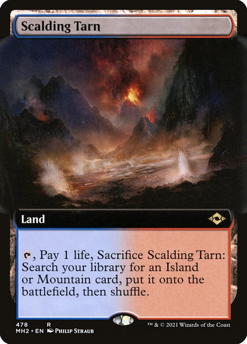 Scalding Tarn  - Extended Art (Foil)