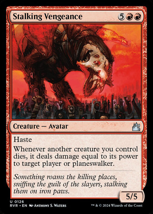 Stalking Vengeance (Foil)