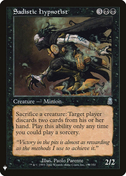 Sadistic Hypnotist - Retro Frame