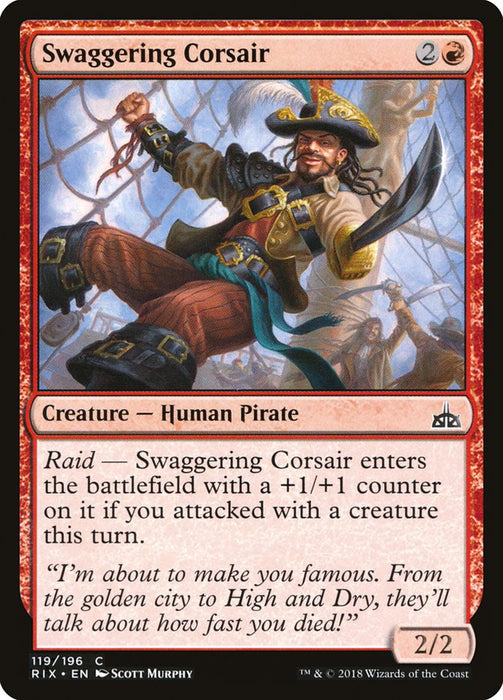 Swaggering Corsair  (Foil)