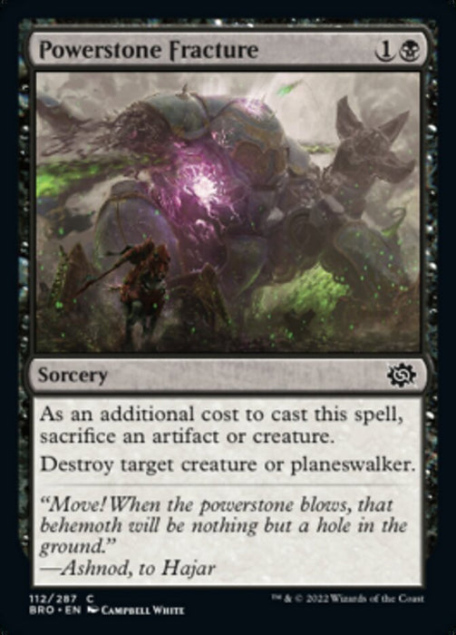 Powerstone Fracture (Foil)