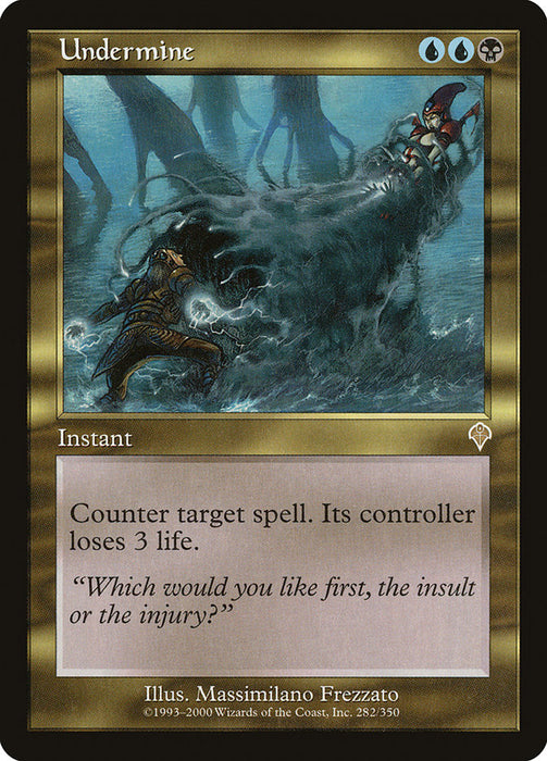 Undermine  (Foil)