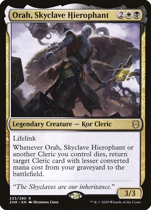 Orah, Skyclave Hierophant  - Legendary (Foil)