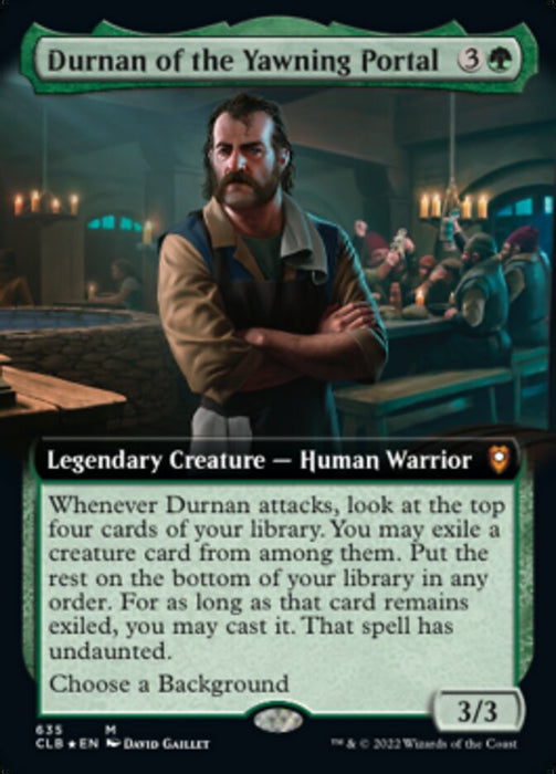 Durnan of the Yawning Portal  - Legendary - Extended Art