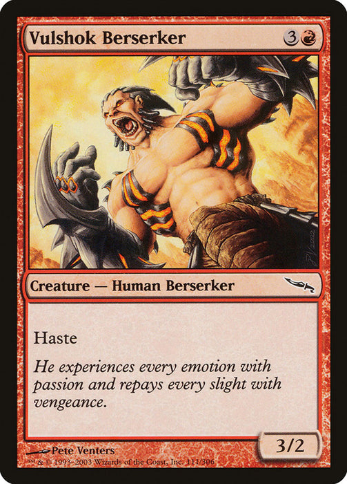 Vulshok Berserker  (Foil)