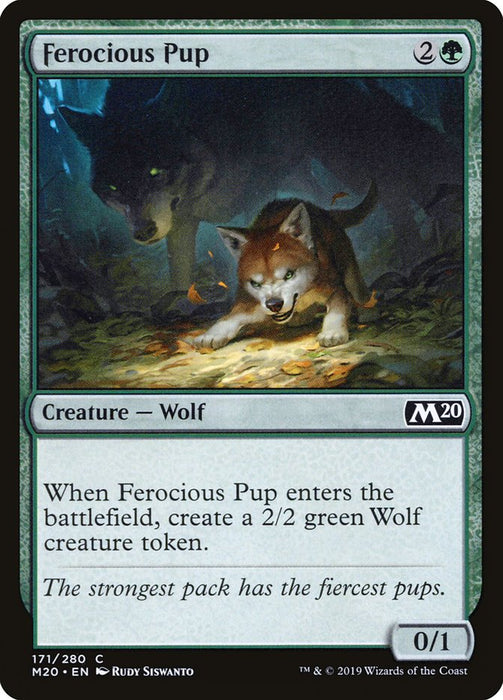 Ferocious Pup  (Foil)
