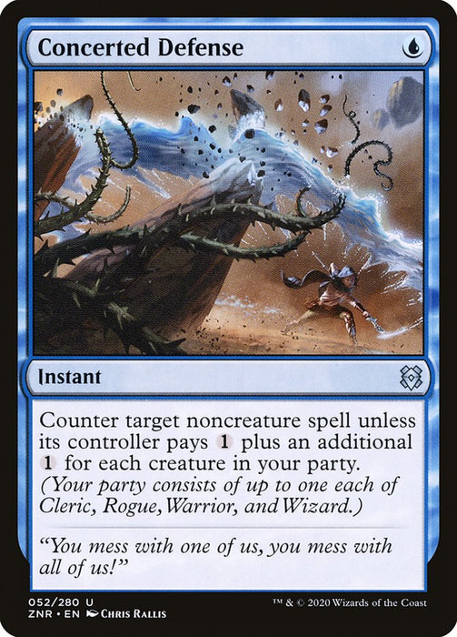 Concerted Defense  (Foil)