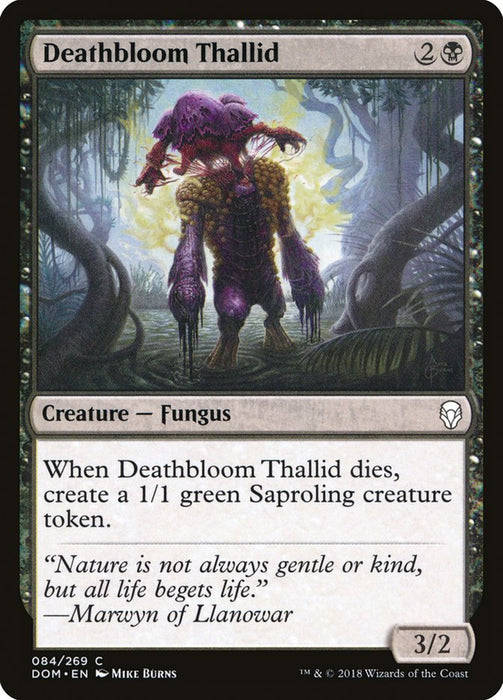 Deathbloom Thallid  (Foil)