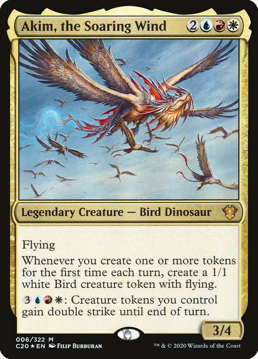 Akim, the Soaring Wind  - Legendary