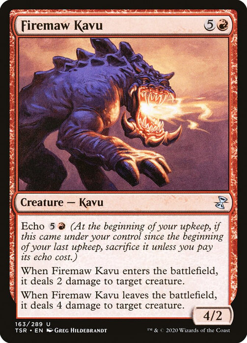 Firemaw Kavu  (Foil)