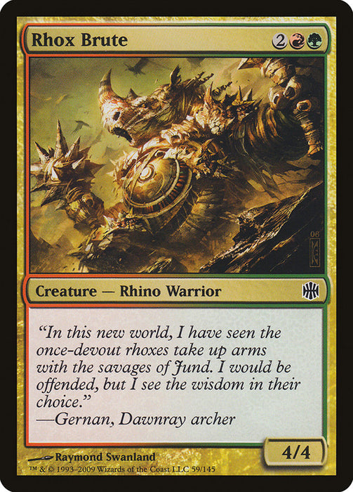 Rhox Brute  (Foil)