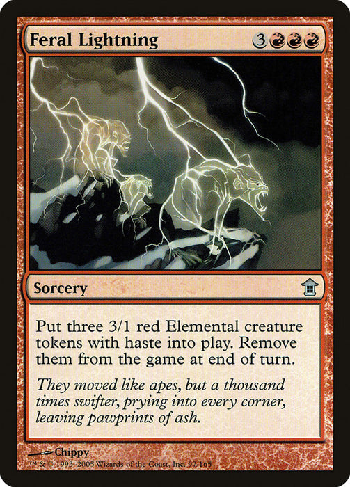 Feral Lightning  (Foil)