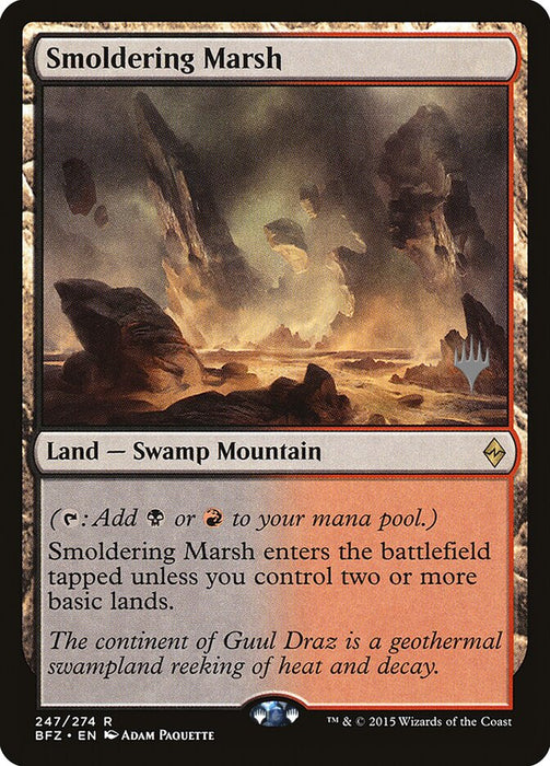 Smoldering Marsh  (Foil)