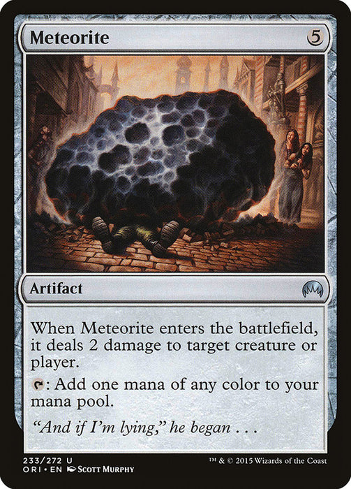 Meteorite  (Foil)