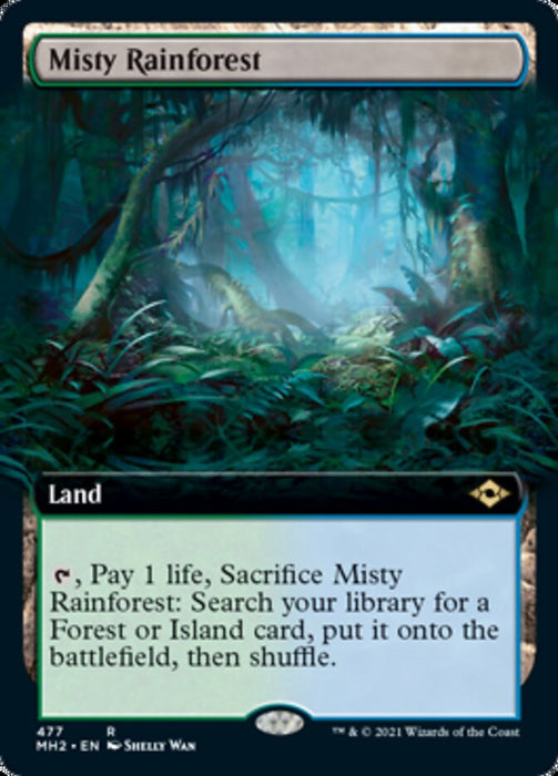 Misty Rainforest  - Extended Art