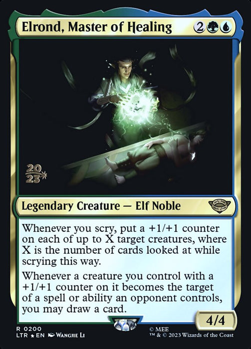 Elrond, Master of Healing - Legendary (Foil)