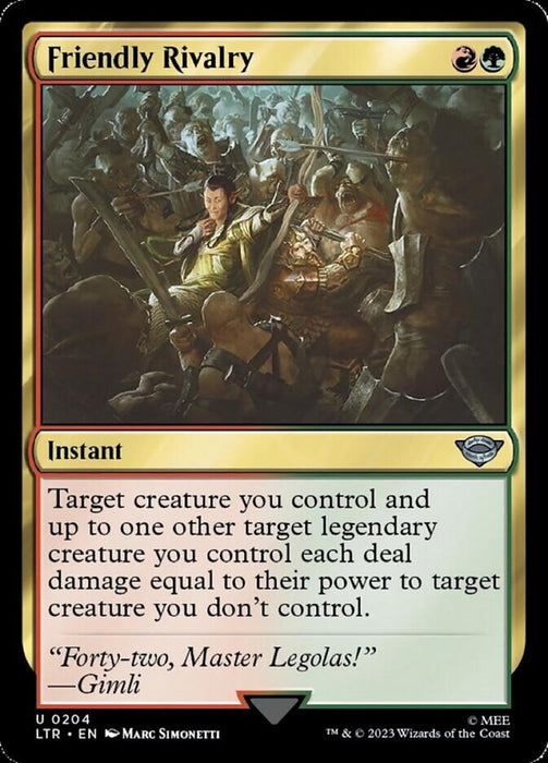 Friendly Rivalry (Foil)