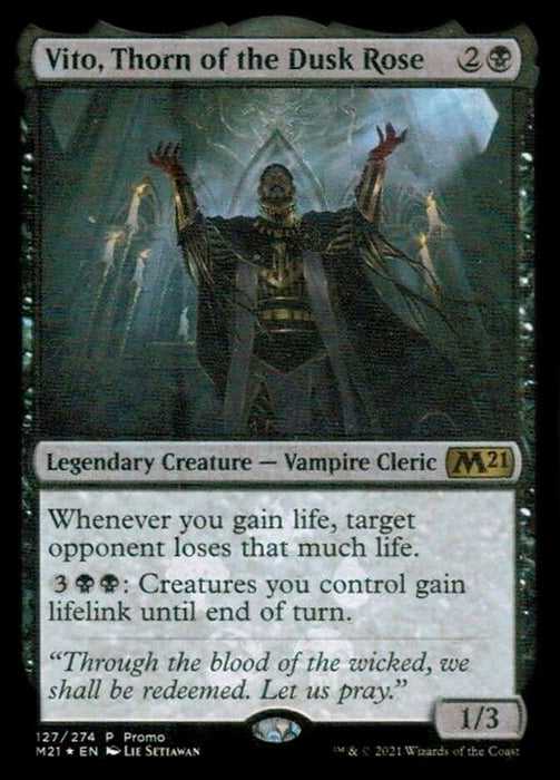 Vito, Thorn of the Dusk Rose  - Legendary (Foil)