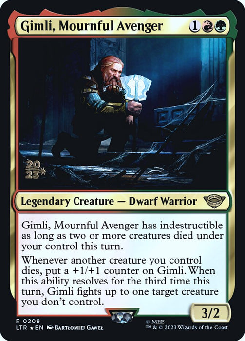 Gimli, Mournful Avenger - Legendary (Foil)