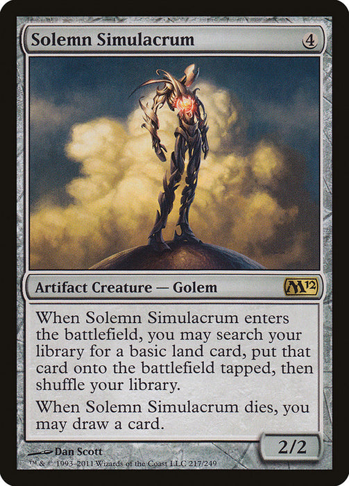 Solemn Simulacrum  (Foil)